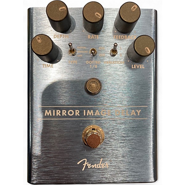 Used Fender MIRROR IMAGE DELAY Effect Pedal