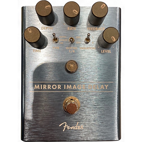 Used Fender MIRROR IMAGE DELAY Effect Pedal