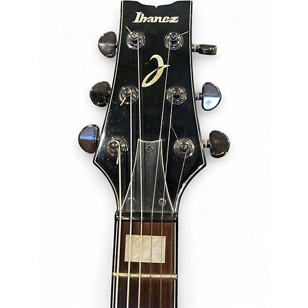 Used Ibanez Les Paul Style Silver Burst Solid Body Electric Guitar