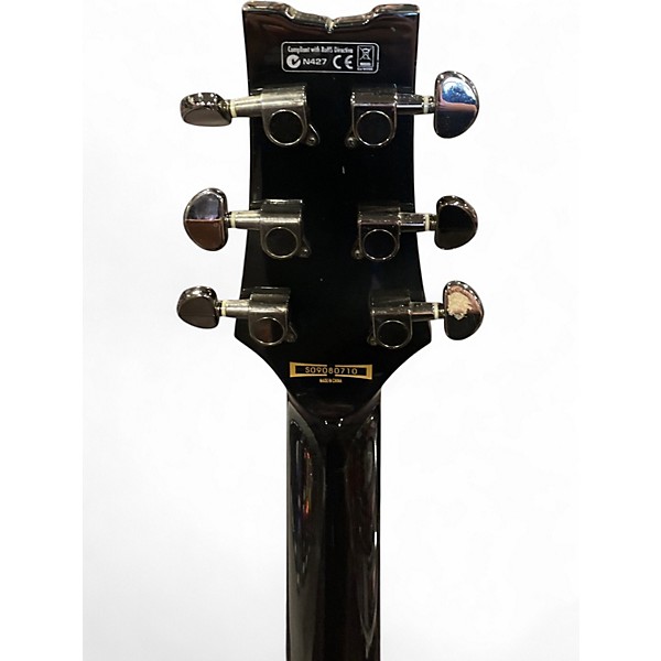 Used Ibanez Les Paul Style Silver Burst Solid Body Electric Guitar