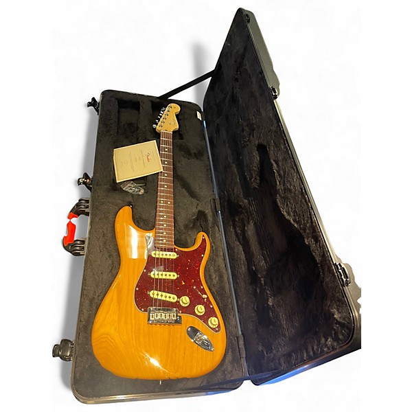 Used Fender American Professional Stratocaster SSS Limited light Ash Finish Solid Body Electric Guitar
