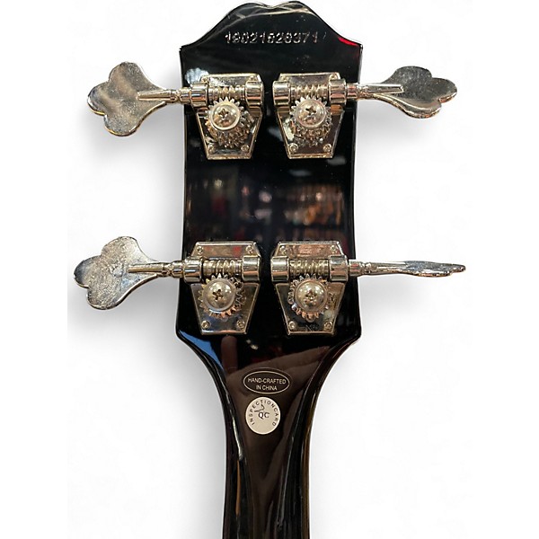 Used 2010 Epiphone SG BASS Black Electric Bass Guitar