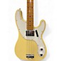 Used 2020s Fender TELECASTER BASS Yellow Electric Bass Guitar thumbnail