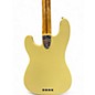Used 2020s Fender TELECASTER BASS Yellow Electric Bass Guitar