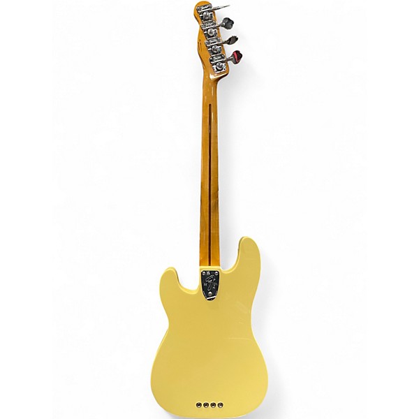 Used 2020s Fender TELECASTER BASS Yellow Electric Bass Guitar