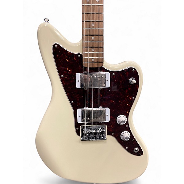 Used Squier PARANORMAL JAZZMASTER Classic White Solid Body Electric Guitar