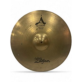 Used Zildjian 20in A CUSTOM SIZZLE RIDE Cymbal