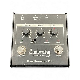 Used Sadowsky Guitars BASS PREAMP / D.I. Bass Effect Pedal