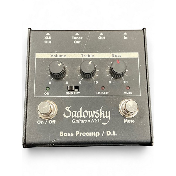 Used Sadowsky Guitars BASS PREAMP / D.I. Bass Effect Pedal