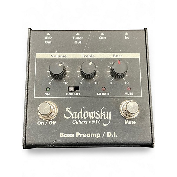 Used Sadowsky Guitars BASS PREAMP / D.I. Bass Effect Pedal