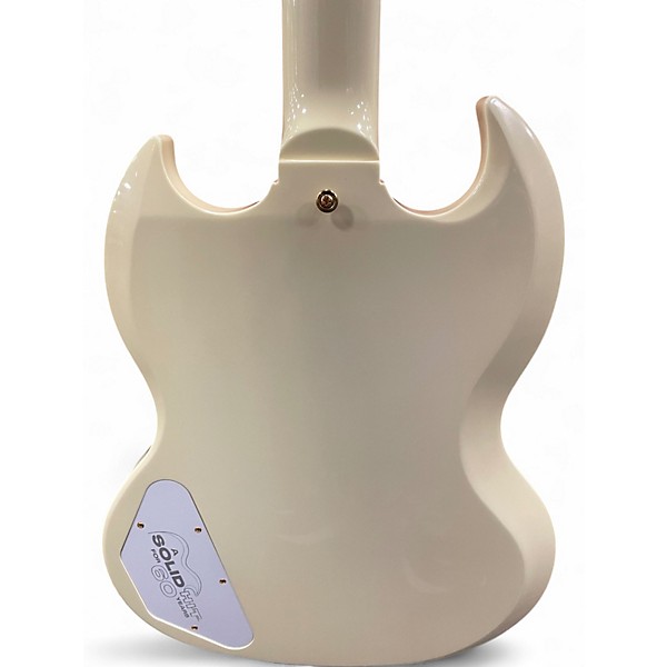 Used Gibson SG Les Paul Custom 60th Anniversary Polaris White Solid Body Electric Guitar