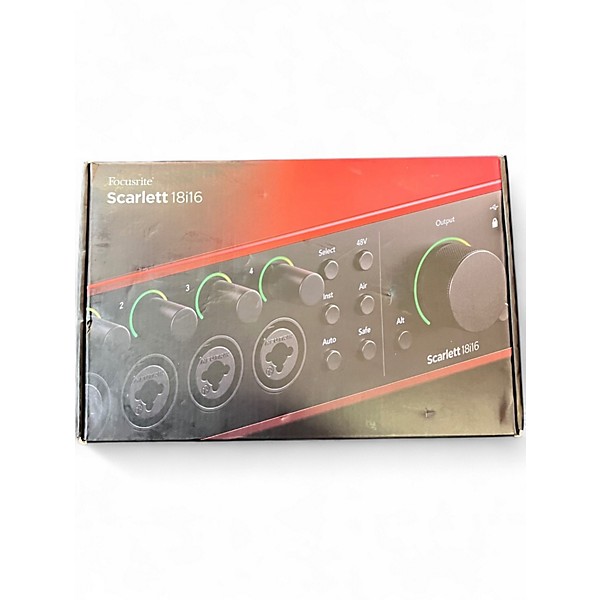 Used Focusrite Scarlett 18i16 Audio Interface
