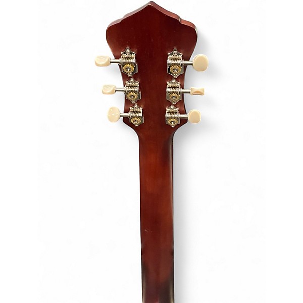 Used Recording King RPS-11-FE3-TBR Transparent Brownburst Acoustic Electric Guitar