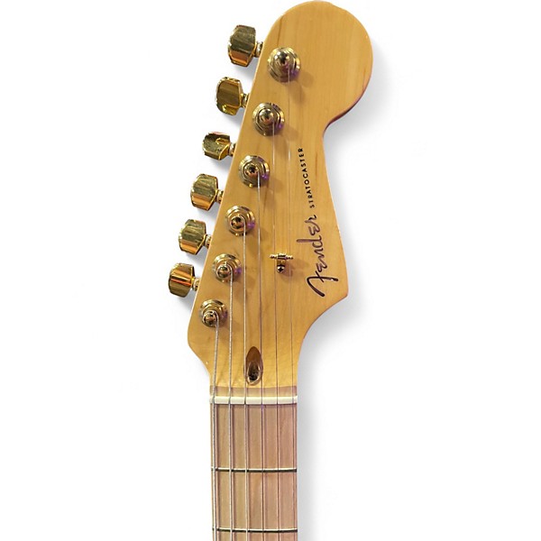 Used Fender 50th Anniversary Deluxe Stratocaster 2 Color Sunburst Solid Body Electric Guitar