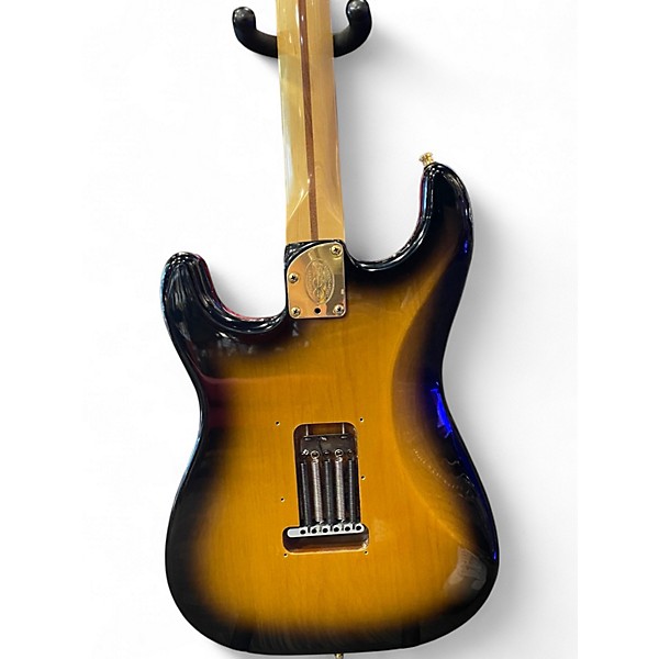 Used Fender 50th Anniversary Deluxe Stratocaster 2 Color Sunburst Solid Body Electric Guitar