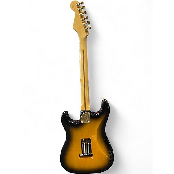 Used Fender 50th Anniversary Deluxe Stratocaster 2 Color Sunburst Solid Body Electric Guitar