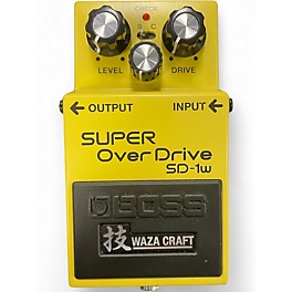 Used BOSS SD1W Super Overdrive Waza Craft Effect Pedal