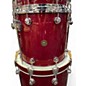 Used DW 4 Piece Collector's Series Jazz Ruby Glass Drum Kit