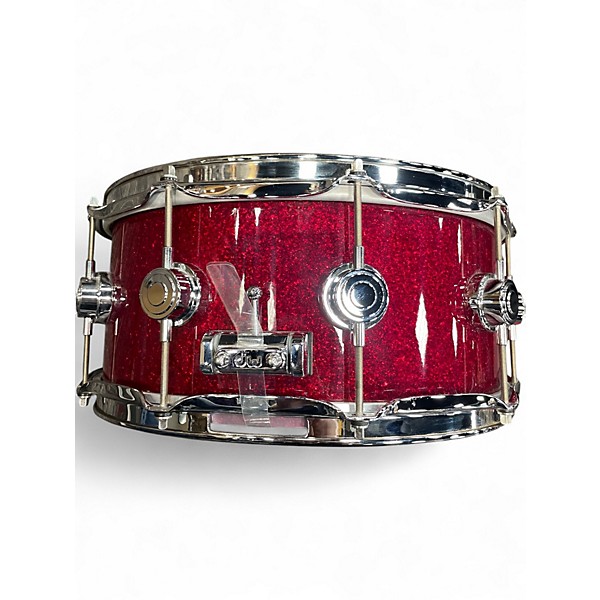 Used DW 14X6.5 Jazz Series Finish Ply Snare Ruby Glass Drum