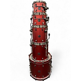 Used Mapex 4 Piece Saturn Evolution Workhorse Tuscan Red Drum Kit