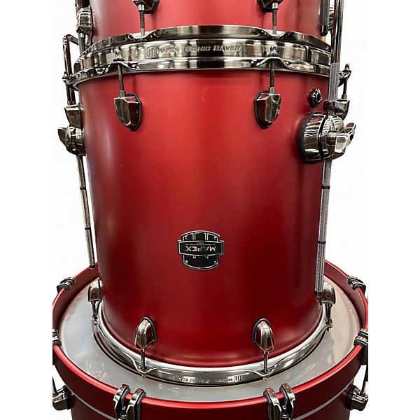 Used Mapex 4 Piece Saturn Evolution Workhorse Tuscan Red Drum Kit
