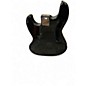 Used 2021 Fender Aerodyne Jazz Bass Black Electric Bass Guitar