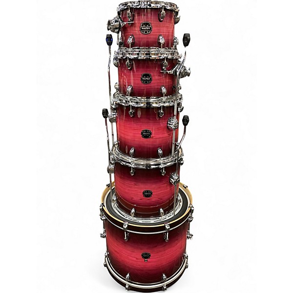 Used Mapex 4 Piece Armory Studioease Tanzanite Burst Drum Kit