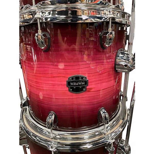Used Mapex 4 Piece Armory Studioease Tanzanite Burst Drum Kit