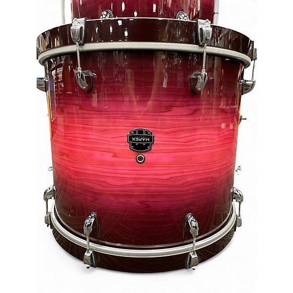 Used Mapex 4 Piece Armory Studioease Tanzanite Burst Drum Kit