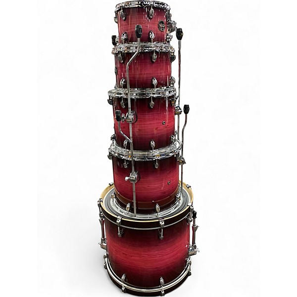 Used Mapex 4 Piece Armory Studioease Tanzanite Burst Drum Kit