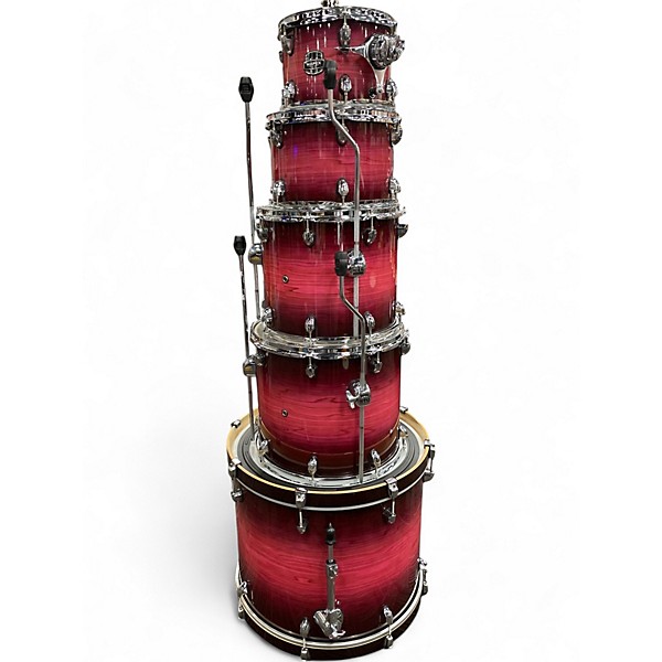 Used Mapex 4 Piece Armory Studioease Tanzanite Burst Drum Kit