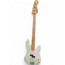 Used Squier FSR Squier Sonic Precision Bass Surf Green Electric Bass Guitar