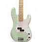 Used Squier FSR Squier Sonic Precision Bass Surf Green Electric Bass Guitar
