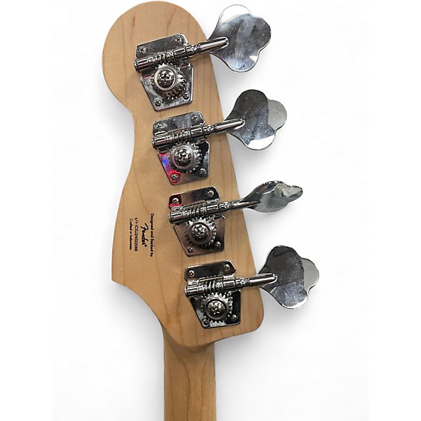 Used Squier FSR Squier Sonic Precision Bass Surf Green Electric Bass Guitar