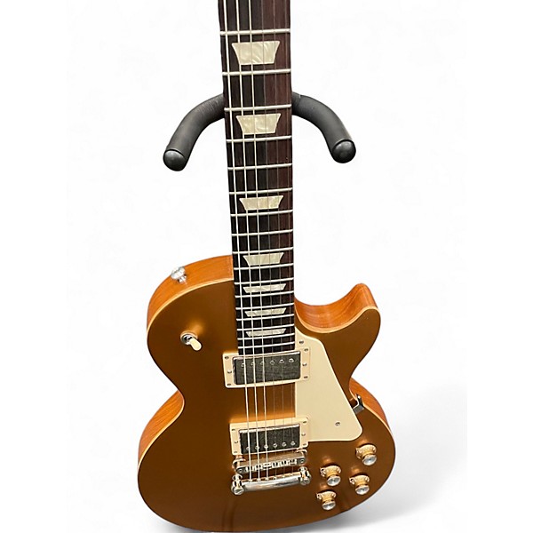 Used Gibson Les Paul Tribute Gold Top Solid Body Electric Guitar