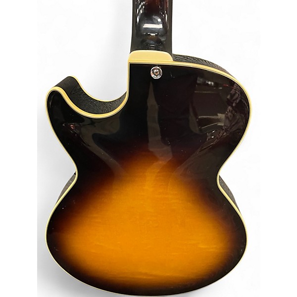 Used Ibanez AG195 2 Color Sunburst Hollow Body Electric Guitar