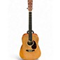 Used Martin Custom X Series Natural Acoustic Guitar