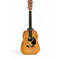Used Martin Custom X Series Natural Acoustic Guitar