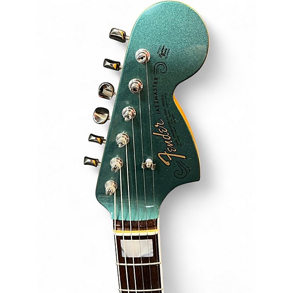 Used Fender American Vintage II 1966 Sherwood Green Metallic Solid Body Electric Guitar