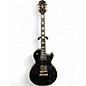 Used Epiphone Les Paul Custom Black Solid Body Electric Guitar thumbnail