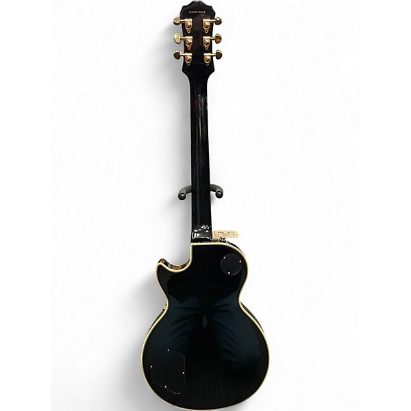 Used Epiphone Les Paul Custom Black Solid Body Electric Guitar