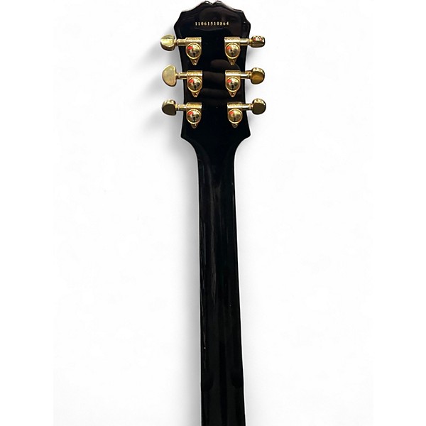 Used Epiphone Les Paul Custom Black Solid Body Electric Guitar