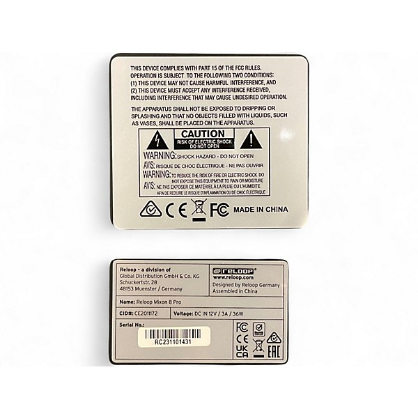 Used Reloop Mixon8 Pro DJ Controller