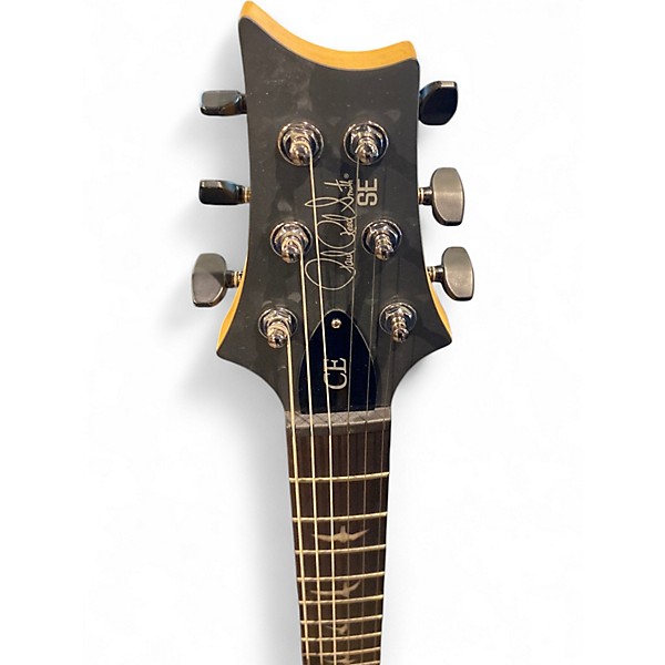 Used PRS SE CE24 Standard Satin Metallic Gold Solid Body Electric Guitar