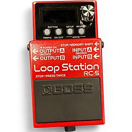 Used BOSS RC5 Loop Station Pedal