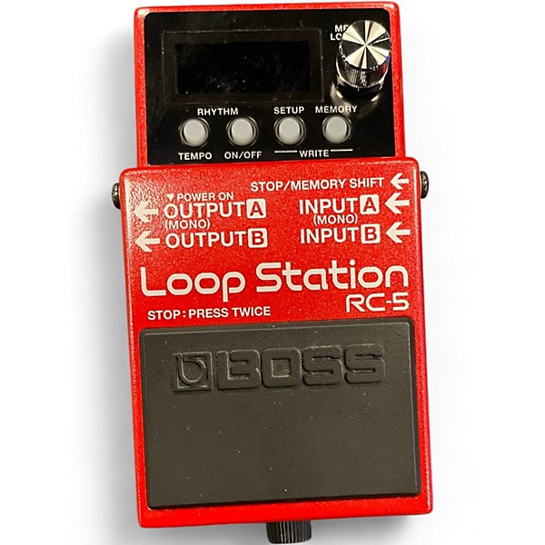 Used BOSS RC5 Loop Station Pedal