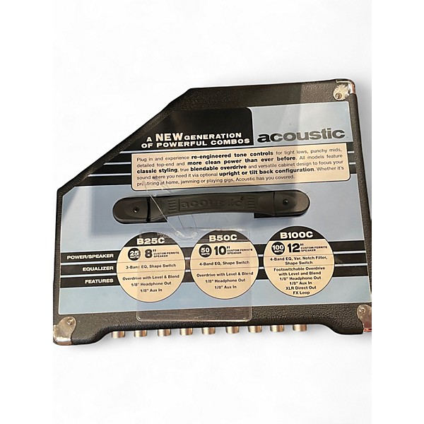 Used Acoustic B100C 1x12 100W Bass Combo Amp