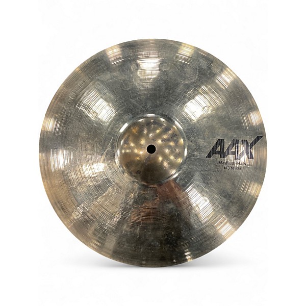 Used SABIAN 14in AAX Medium Hi Hat (Pair) Cymbal