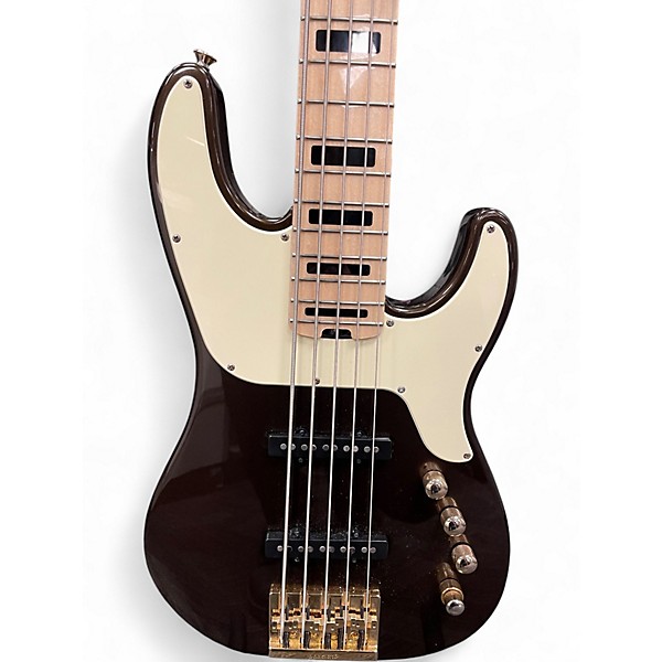 Used Jackson PRO SERIES ADAM BLACKSTONE BROWN FLAKE Electric Bass Guitar