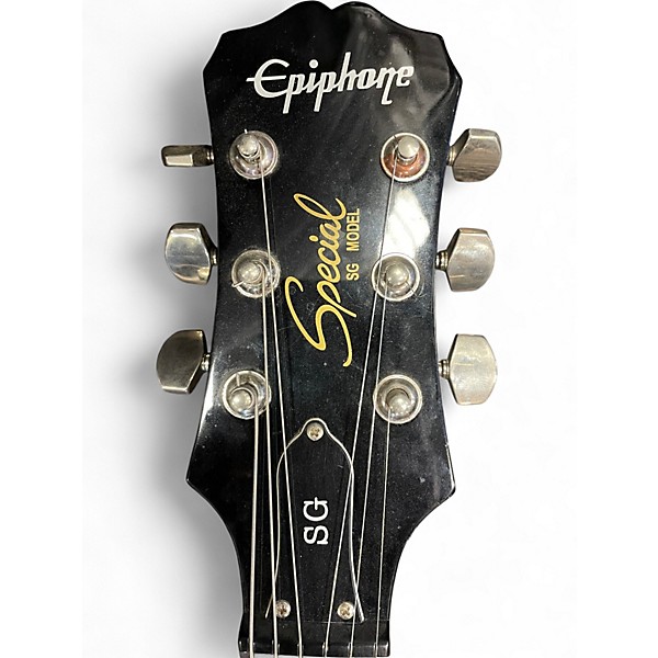 Used Epiphone SG Special Bolt On Black Solid Body Electric Guitar